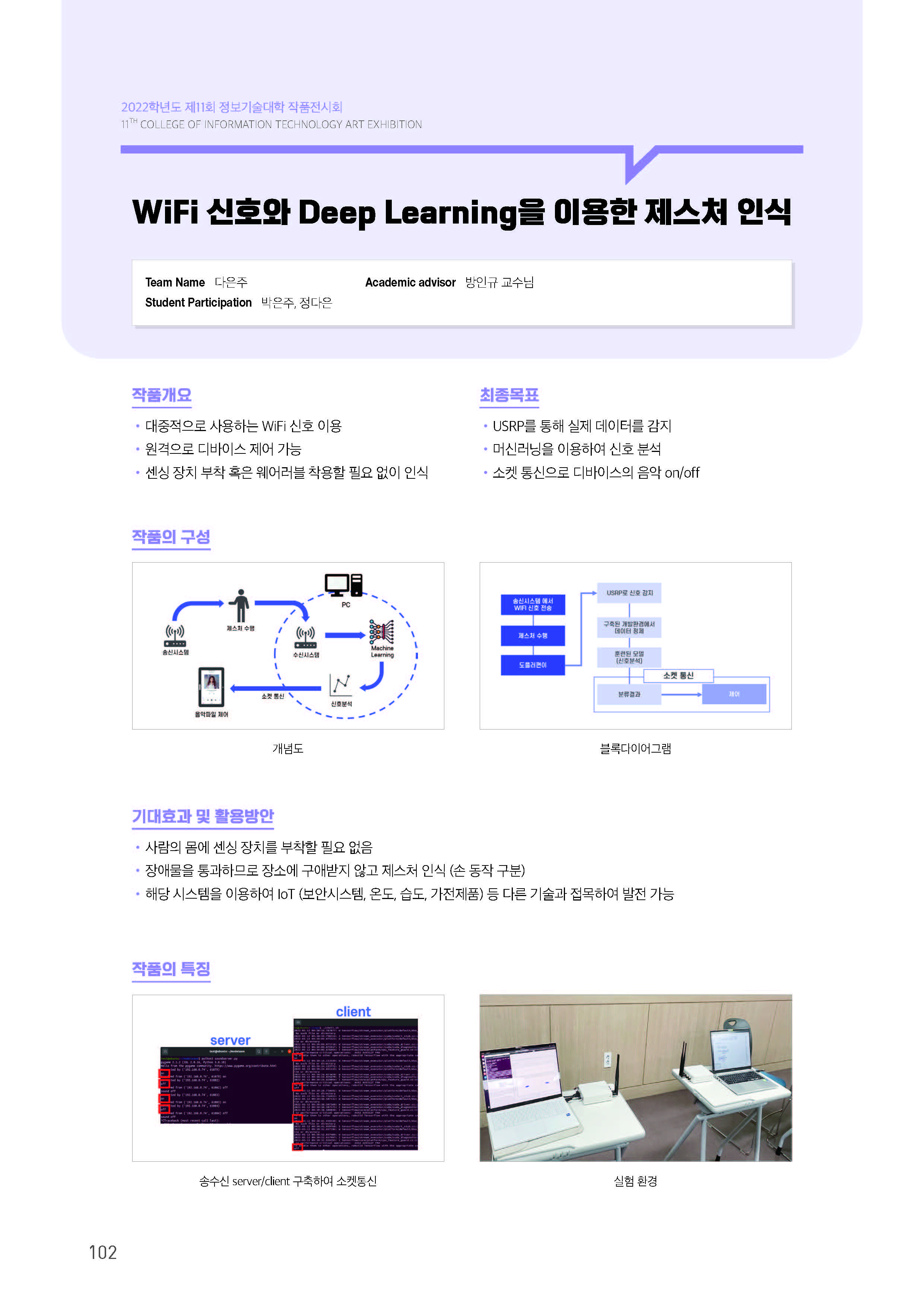 [2022-102] WiFi 신호와 Deep Learning을 이용한 제스처 인식 이미지
